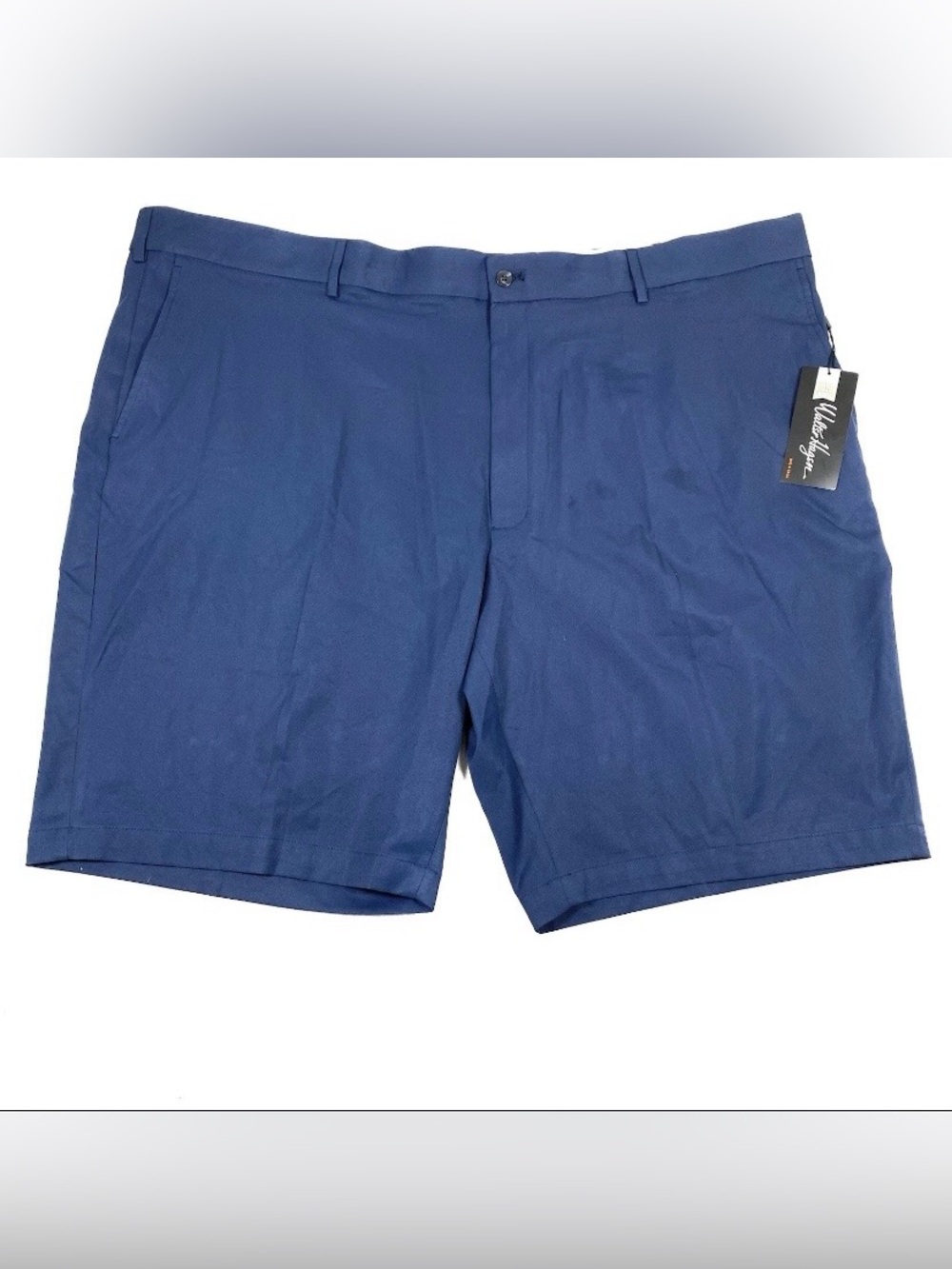 Walter Hagen Perfect 11 Golf Shorts Mens 50W Navy Flat Front 10in NWT